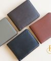 Ví Da Bò Nhập Khẩu Màu Nâu. Ví Da Bò Nam Dáng Ngang M009