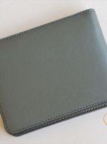 Ví Da Bò Nhập Khẩu Màu Ghi. Ví Da Bò Nam Dáng Ngang M007