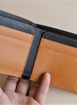 Ví Da Bò Nhập Khẩu Màu Nâu. Ví Da Bò Nam Dáng Ngang M009