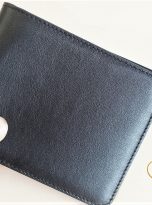 Ví Da Bò Nhập Khẩu Màu Đen. Ví Da Bò Nam Dáng Ngang M010