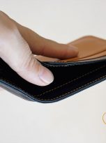 Ví Da Bò Nhập Khẩu Màu Đen. Ví Da Bò Nam Dáng Ngang M010