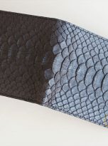 Ví Da Trăn Nhập Khẩu Màu Nâu. Ví Da Nam Dáng Ngang M011