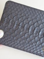 Ví Da Trăn Nhập Khẩu Màu Nâu. Ví Da Nam Dáng Ngang M011