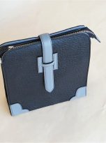 Túi Da Bò Đeo Chéo Màu Đen. Túi Xách Công Sở Nam Da Thật M018