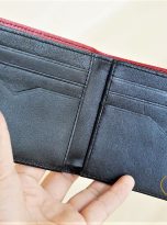 Ví Da Trăn Nhập Khẩu Màu Đen. Ví Da Nam Dáng Ngang M012