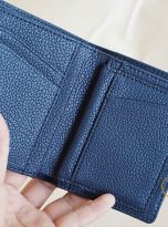 Ví Da Bò Vân Hạt Màu Nâu. Ví Da Bò Nam Dáng Ngang M032