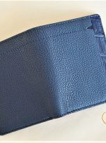 Ví Da Bò Vân Hạt Màu Nâu. Ví Da Bò Nam Dáng Ngang M032