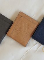 Ví Da Bò Vân Hạt Màu Nâu Vàng. Ví Da Bò Nam Dáng Ngang M034