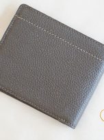 Ví Da Bò Vân Hạt Màu Nâu Phối Da Cá Sấu. Ví Da Bò Nam Dáng Ngang M037