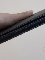 Ví Da Bò Epsom Màu Nâu. Ví Nam Da Thật Dáng Dài M039