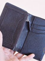 Ví Da Bò Epsom Màu Nâu. Ví Nam Da Thật Dáng Đứng M041