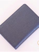 Ví Da Bò Epsom Màu Nâu. Ví Nam Da Thật Dáng Đứng M041