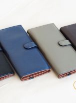 Ví Da Bò Cầm Tay Màu Đen. Ví Dài Da Thật M065