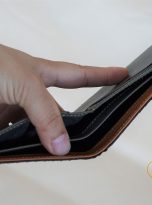 Ví Da Trăn Nhập Khẩu Màu Xanh. Ví Da Nam Dáng Ngang M013