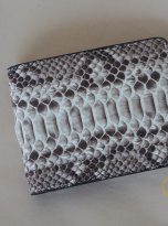 Ví Da Trăn Nhập Khẩu Màu Trắng. Ví Da Nam Dáng Ngang M014