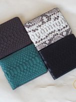 Ví Da Trăn Nhập Khẩu Màu Trắng. Ví Da Nam Dáng Ngang M014