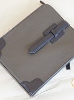 Túi Da Bò Đeo Chéo Màu Nâu. Túi Xách Công Sở Nam Da Thật M071