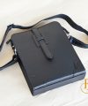 Túi Da Bò Đeo Chéo Màu Đen. Túi Xách Công Sở Nam Da Thật M073