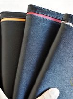 Ví Da Bò Cầm Tay Màu Đen. Ví Dài Da Thật M067