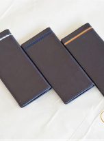 Ví Da Bò Cầm Tay Màu Nâu. Ví Dài Da Thật M068