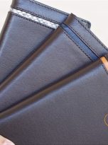 Ví Da Bò Cầm Tay Màu Nâu. Ví Dài Da Thật M068