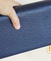 Clutch Da Bò Thời Trang Màu Xanh Navy. Clutch Cầm Tay Da Epsom M079
