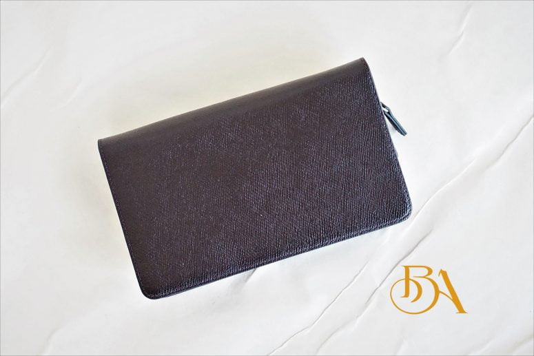 Clutch Da Bò Thời Trang Màu Nâu. Clutch Cầm Tay Da Epsom M080