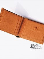 Golden Brown Togo leather wallet (10)