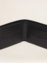 Ví nam dáng ngang da Epi nhập khẩu, ví da bò Handmade màu đen