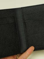 Ví nam da bò Epi Handmade, ví da bò nhập khẩu màu đen