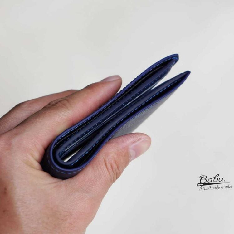 Ví nam dáng ngang da Epi nhập khẩu, ví da bò Handmade cao cấp CWL108