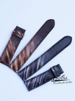 patina veg-tan leather watch band (2)
