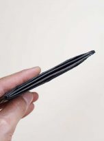 Ví đựng card da cá sấu nhập khẩu màu đen