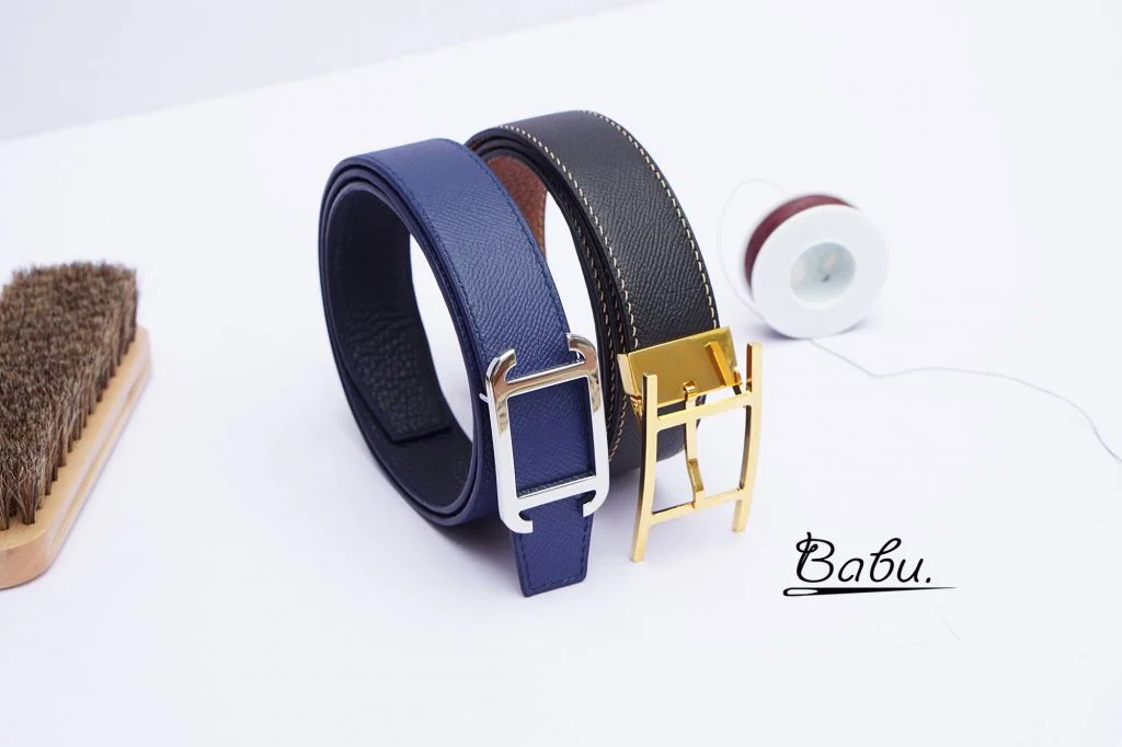 Mẫu thắt lưng da 2 mặt mới tại Babu Handmade